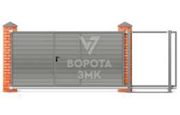 Откатные ворота 2600×1800 Херман ЗМК-6927