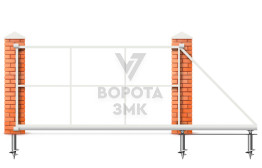 Откатные ворота 9 м 9000×1900 ЗМК-8156