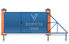 Ворота 10000×2100 ЗМК-8226