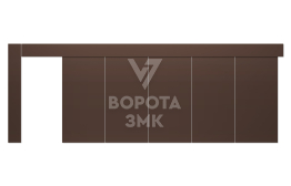 Противопожарные откатные ворота Дорхан 4500×4500 ЗМК-4676