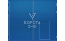 Противопожарные ворота EI-60 3000×5000 ЗМК-4825