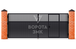 Распашные ворота Каме 2500×2250 ЗМК-4795