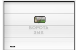 Ворота подъемные 2250×2750 под ключ ЗМК-3213