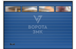 Уличные ворота 2500×2500 ЗМК-3212