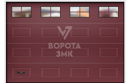 Ворота подъемные гаражные 3000×3000 ЗМК-3604