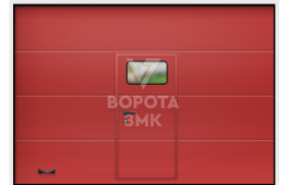 Ворота с дверью 2750×2500 ЗМК-3231