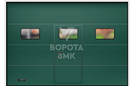 Секционные ворота 3000×3000 ЗМК-3590