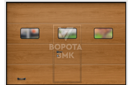 Въездные ворота 2125×2500 во двор ЗМК-3130