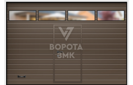 Противопожарные секционные ворота 3000×3000 ЗМК-3722