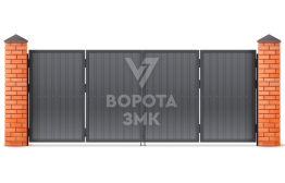 Ворота уличные 3000×1750 ЗМК-2068